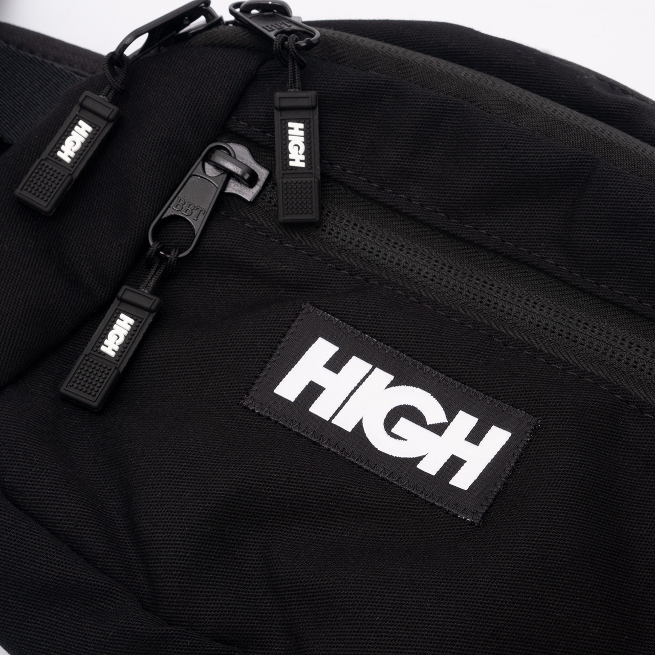 Overdyed Denim Waist Bag Black HIGH Company®